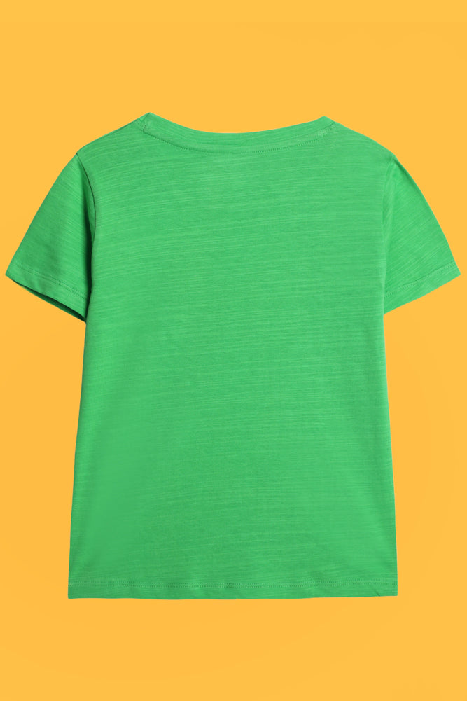 GAMING GREEN AND GOAL YELLOW SHORT SLEEVE T-SHIRT (PACK OF 2) - Anthrilo India