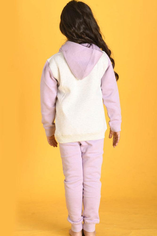 DREAMER HOODIE FLEECE SWEATSHIRT - ECRU MELANGE - Anthrilo Design House