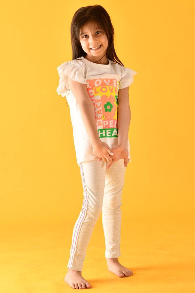 HAPPINESS GLITTER TAPE LEGGINGS SET - Anthrilo