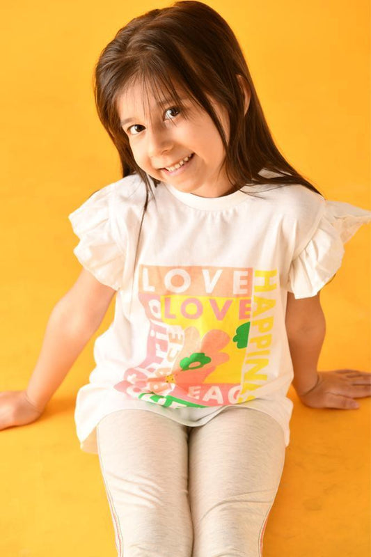 HAPPINESS GLITTER TAPE LEGGINGS SET - Anthrilo