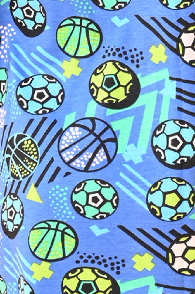 FOOTBALL SHORT SLEEVE T-SHIRT- BLUE - Anthrilo India