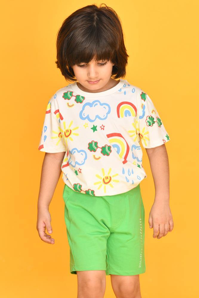 RAINBOW RAIN T-SHIRT - Anthrilo
