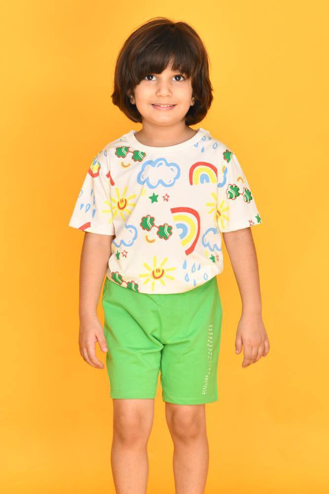 RAINBOW RAIN T-SHIRT - Anthrilo