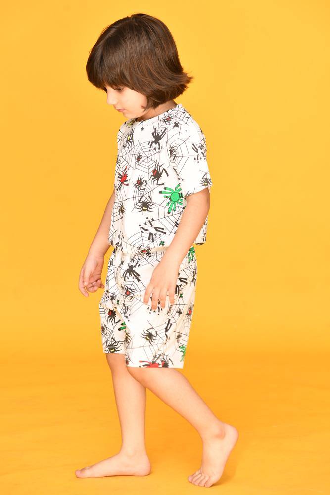 SPIDER BOYS PYJAMA SET - Anthrilo