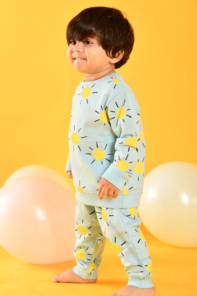 SUN SKY SWEATSHIRT JOGGER SET - Anthrilo