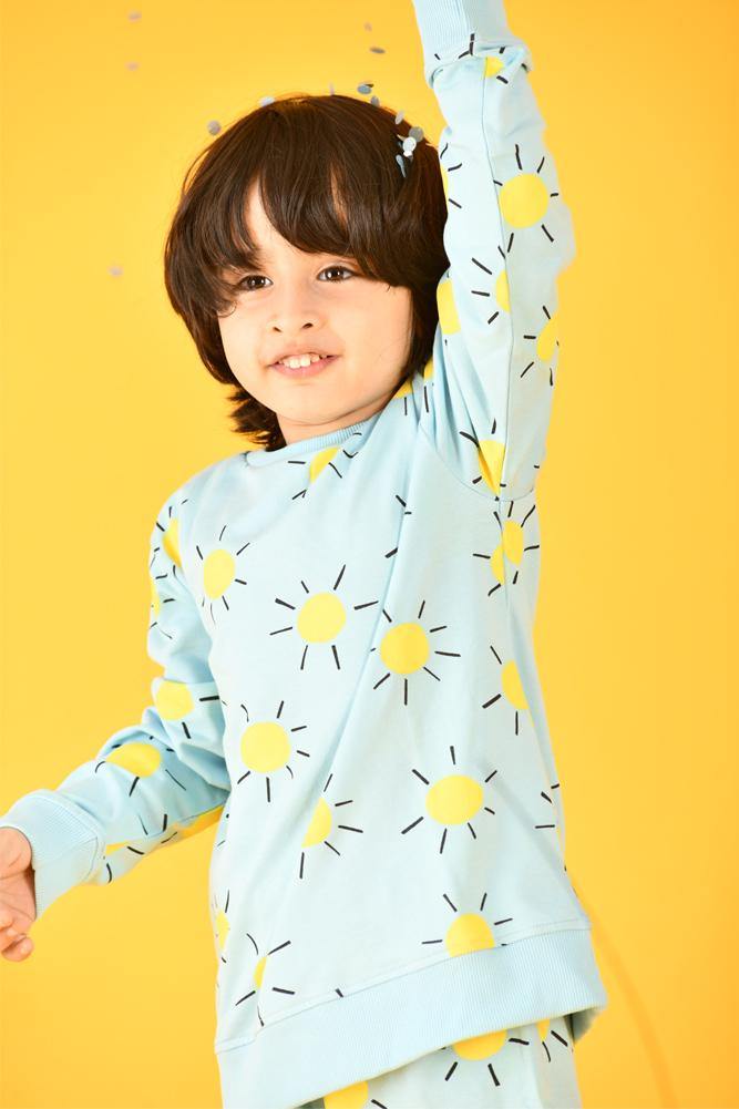SUN SKY BOYS SWEATSHIRT - Anthrilo