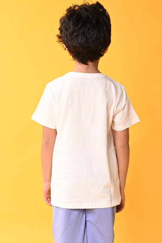 GAMER SHORT SLEEVES T-SHIRT - WHITE - Anthrilo India