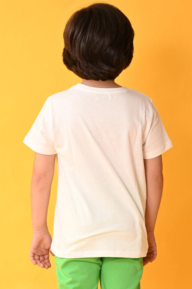 ARGENTINA WHITE SHORT SLEEVES T-SHIRT - WHITE - Anthrilo India