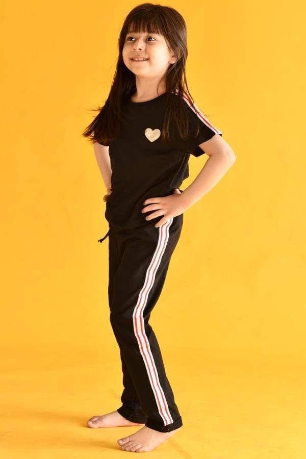 BLACK HEART TOP