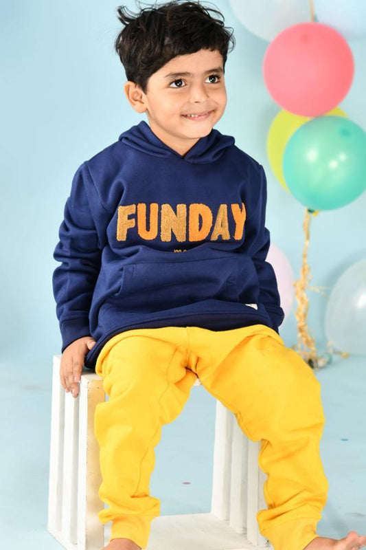 WARM YELLOW JOGGER (FLEECE) - Anthrilo