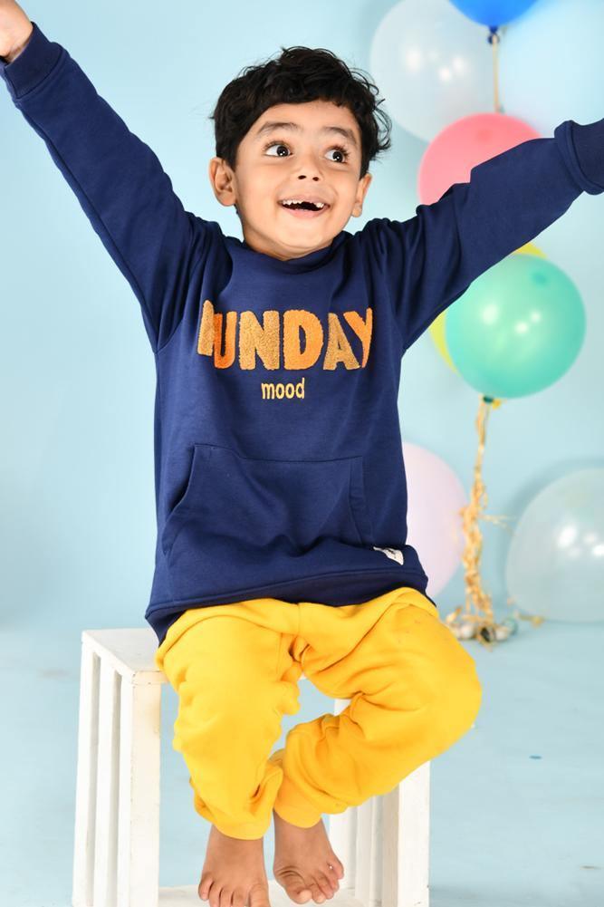 WARM YELLOW JOGGER (FLEECE) - Anthrilo