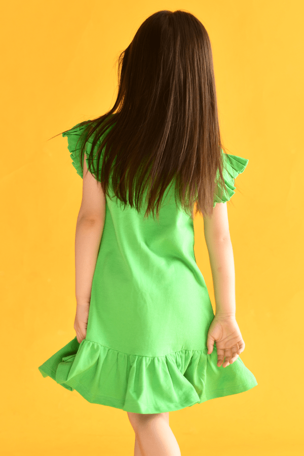 GREEN HEART DRESS