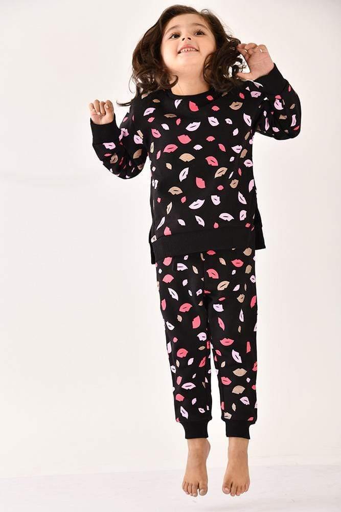 LIPS PRINT JOGGING TROUSERS