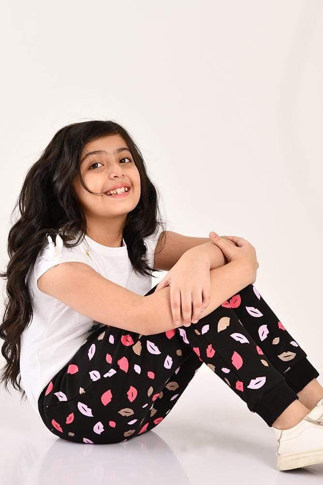 LIPS PRINT JOGGING TROUSERS