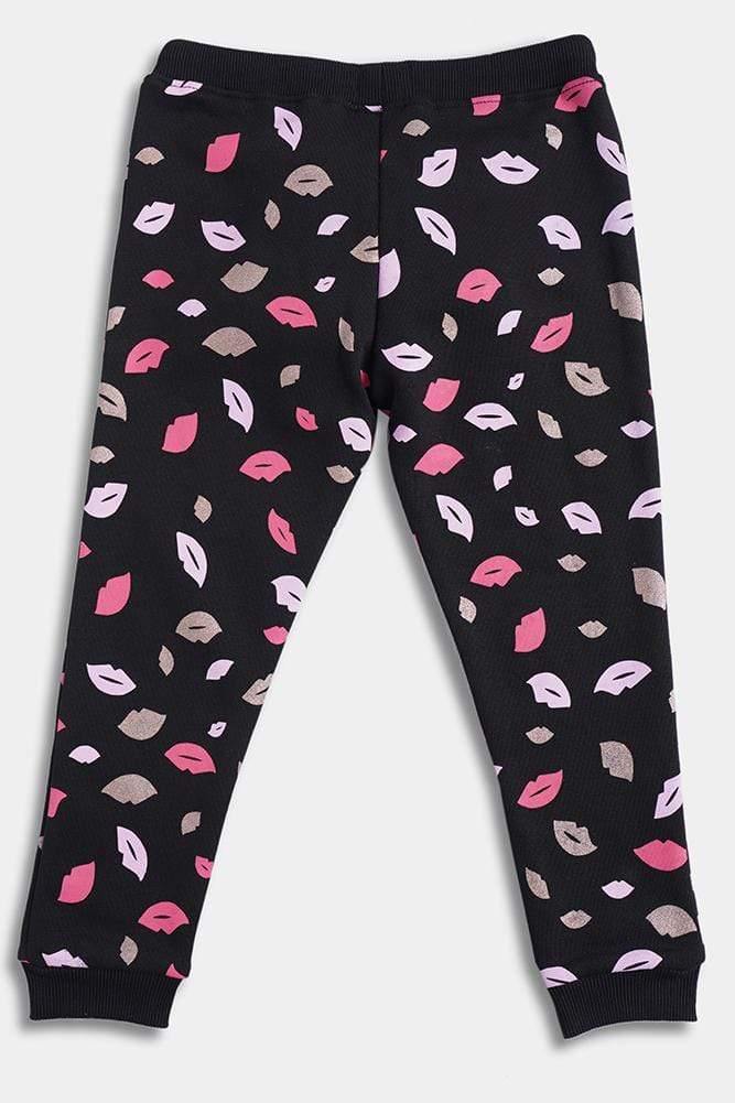 LIPS PRINT JOGGING TROUSERS