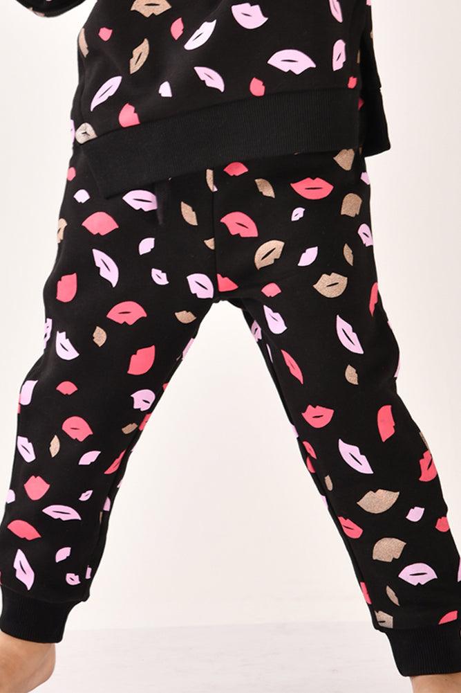 LIPS GIRLS JOGGER - Anthrilo Design House