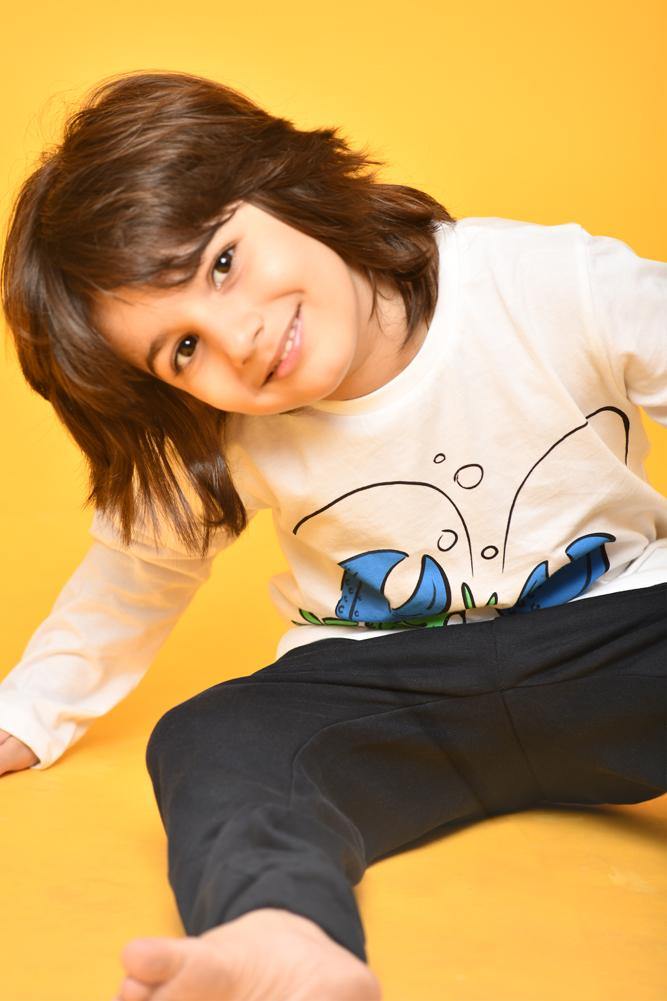 LOBSTER LONG SLEEVES T-SHIRT - Anthrilo