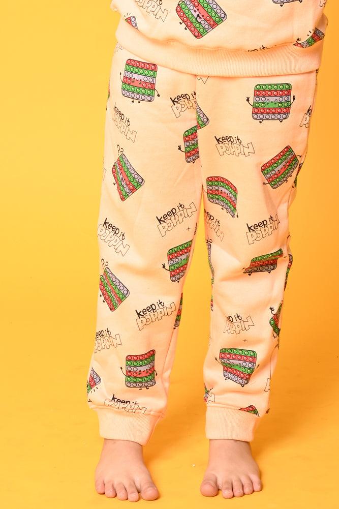 POP IT GIRLS JOGGER (FLEECE) - Anthrilo Design House