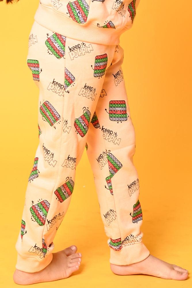 POP IT GIRLS JOGGER (FLEECE) - Anthrilo Design House