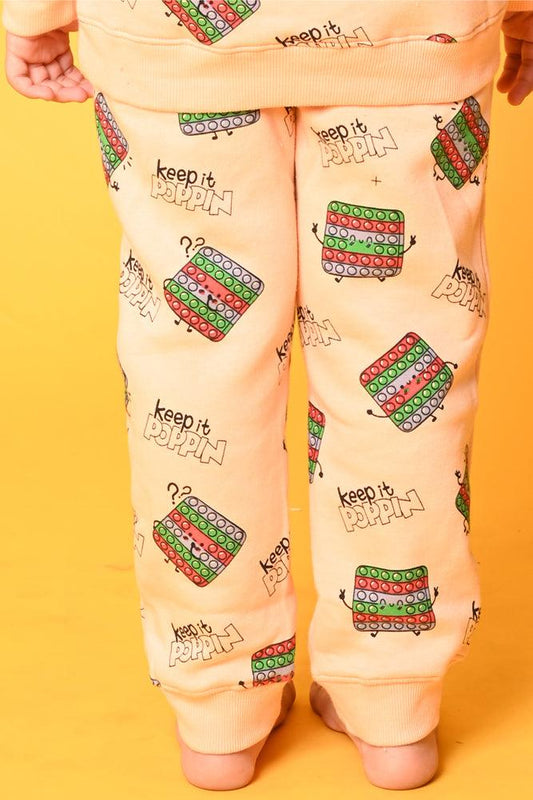 POP IT GIRLS JOGGER (FLEECE) - Anthrilo Design House