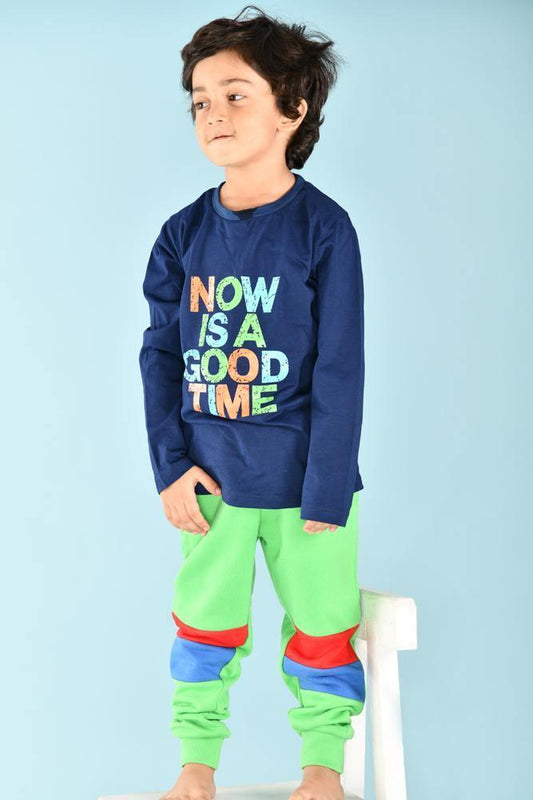 NOW IS A GOOD TIME BOYS T-SHIRT - Anthrilo