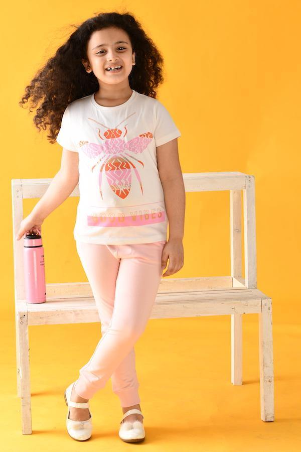 PINK FRILL JOGGER