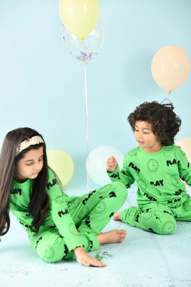 PLAY BOYS PYJAMA SET - Anthrilo