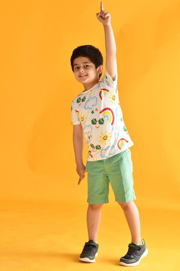 RAINBOW RAIN T-SHIRT
