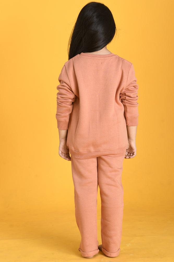 SAND BOW FLEECE SWEATSHIRT JOGGER SET - SAND - Anthrilo Design House