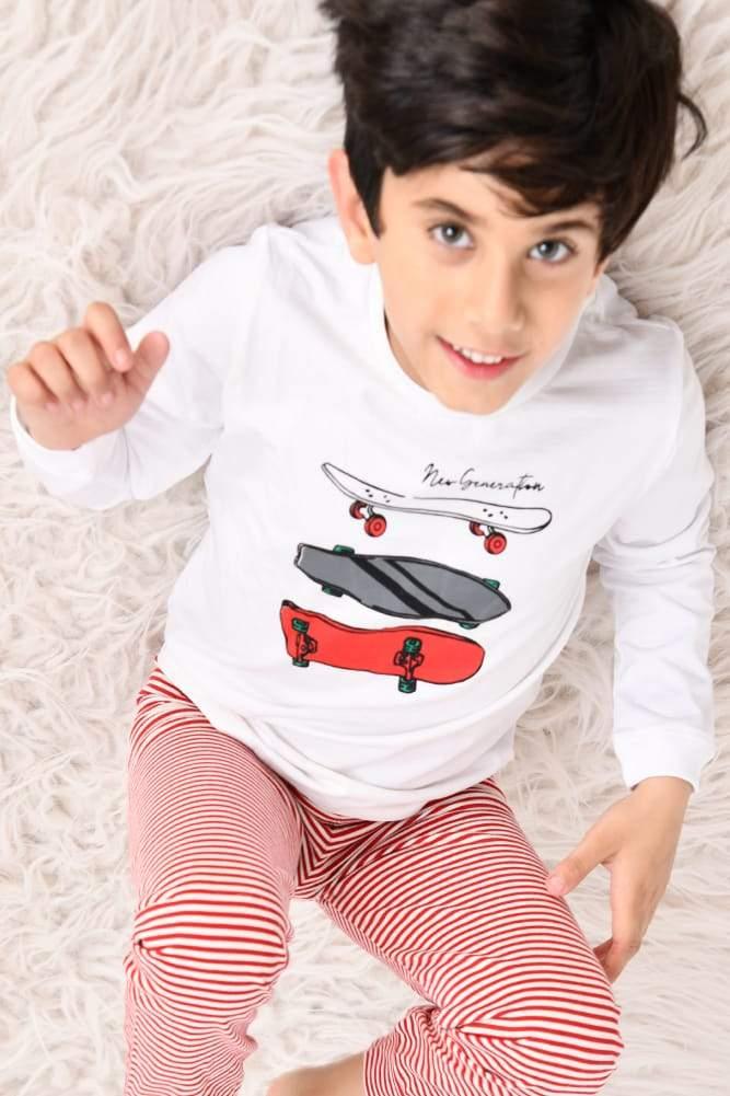 SKATEBOARD PYJAMA SET