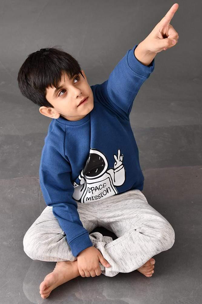 SPACE MISSION SWEATSHIRT AND JOGGER SET