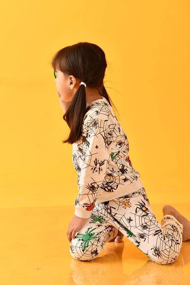 SPIDER PRINT SWEATSHIRT
