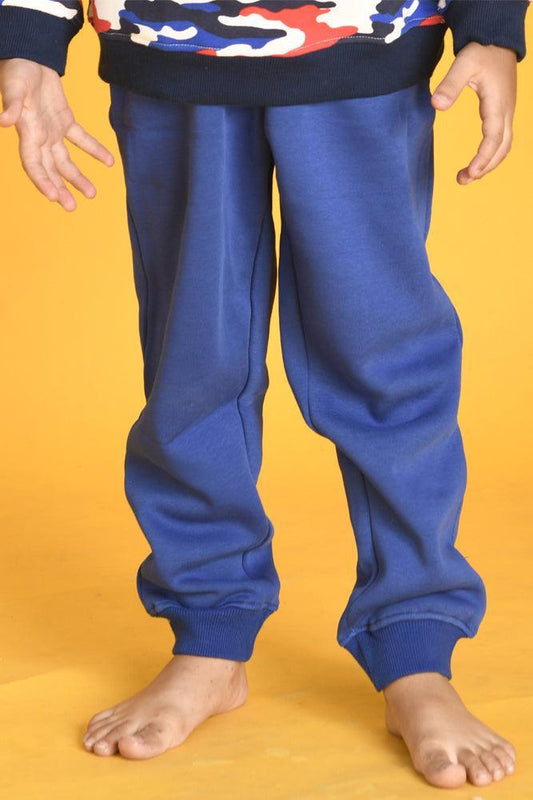 ROYAL FLEECE WARM BOYS JOGGER - ROYAL - Anthrilo Design House