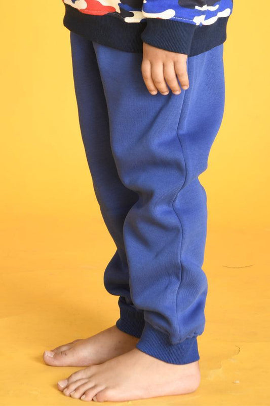 ROYAL FLEECE WARM BOYS JOGGER - ROYAL - Anthrilo Design House