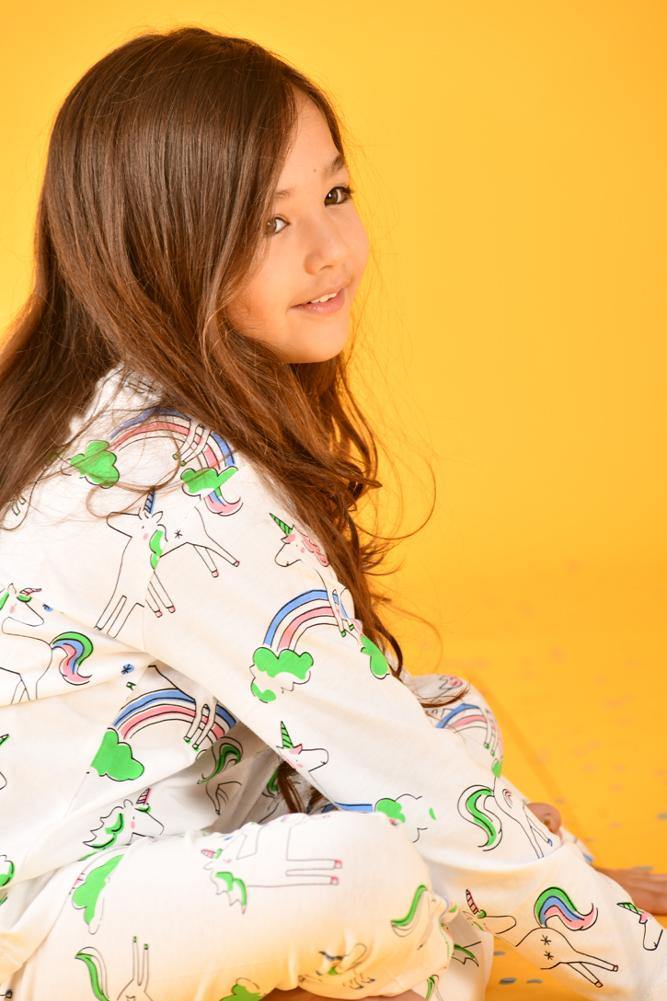 UNICORN GIRLS PYJAMA SET - Anthrilo