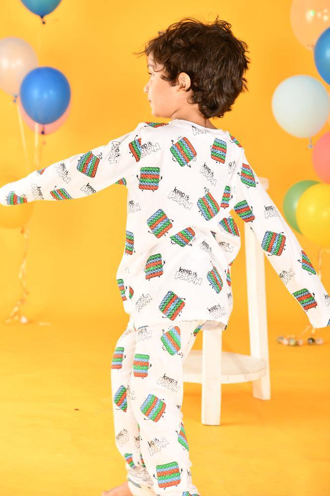 POP IT BOYS PYJAMA SET - Anthrilo