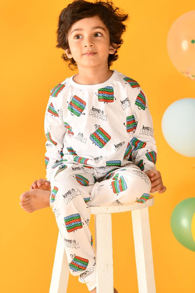POP IT BOYS PYJAMA SET - Anthrilo