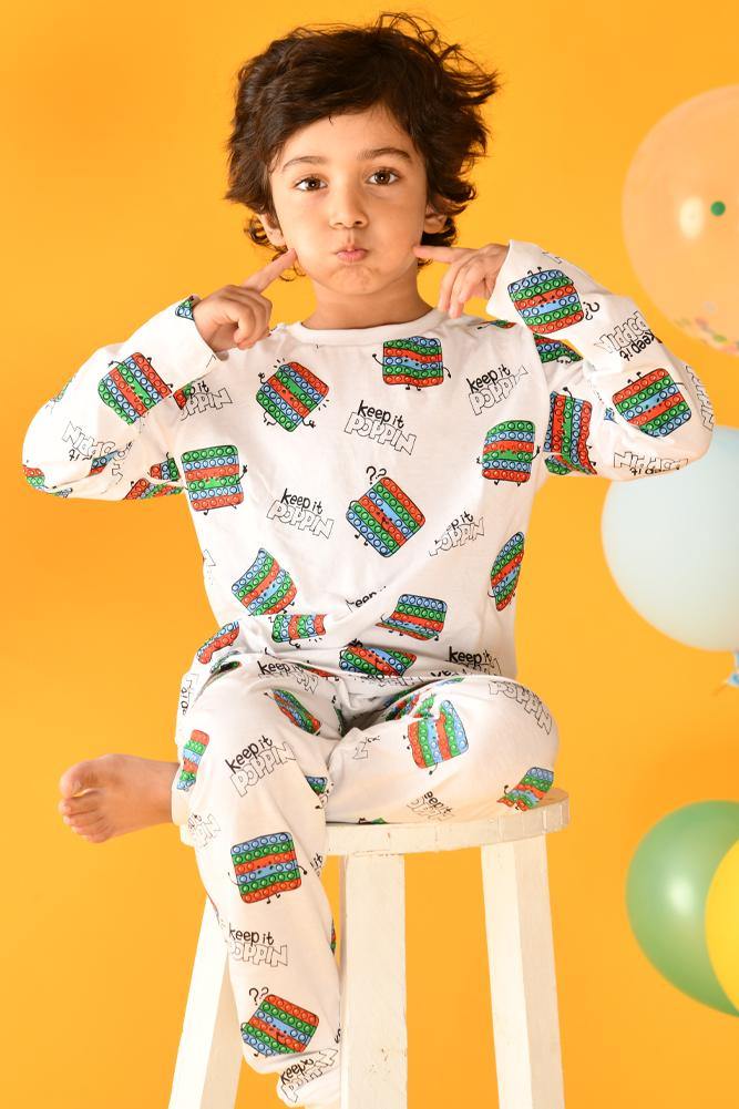 POP IT BOYS PYJAMA SET - Anthrilo