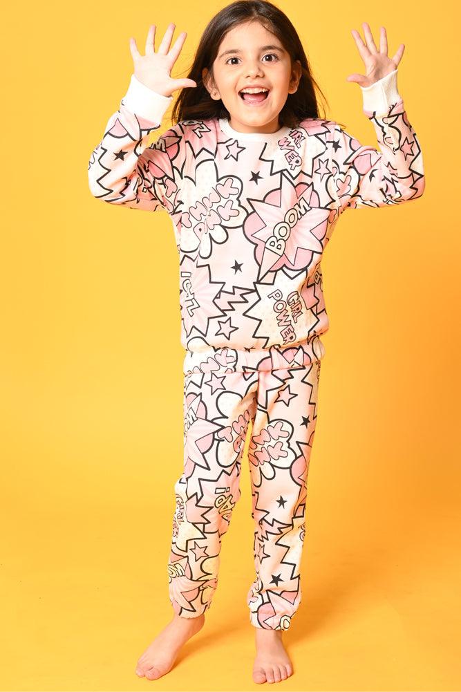 THINK PINK FLEECE JOGGER - PINK - Anthrilo Design House