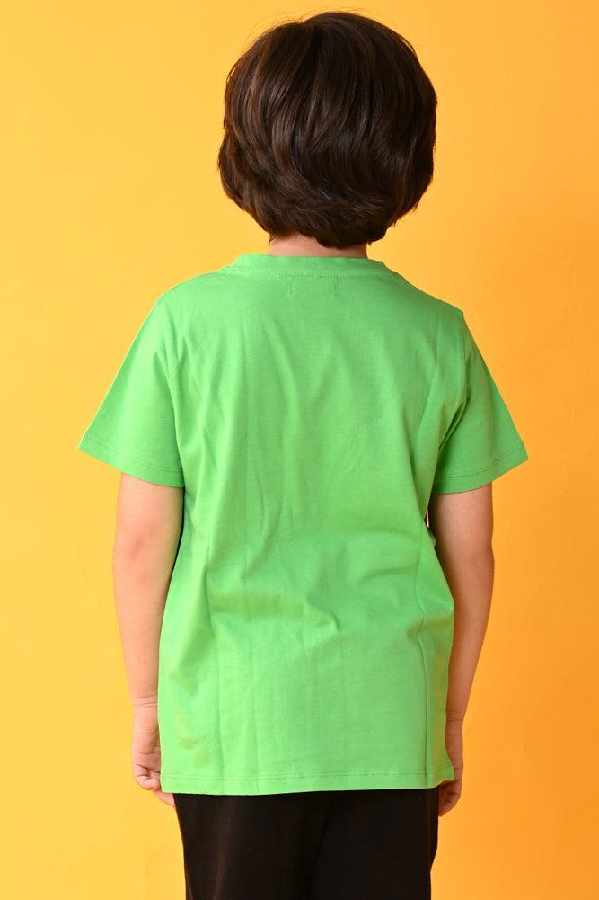 GAMING SHORT SLEEVE T-SHIRT - GREEN - Anthrilo India