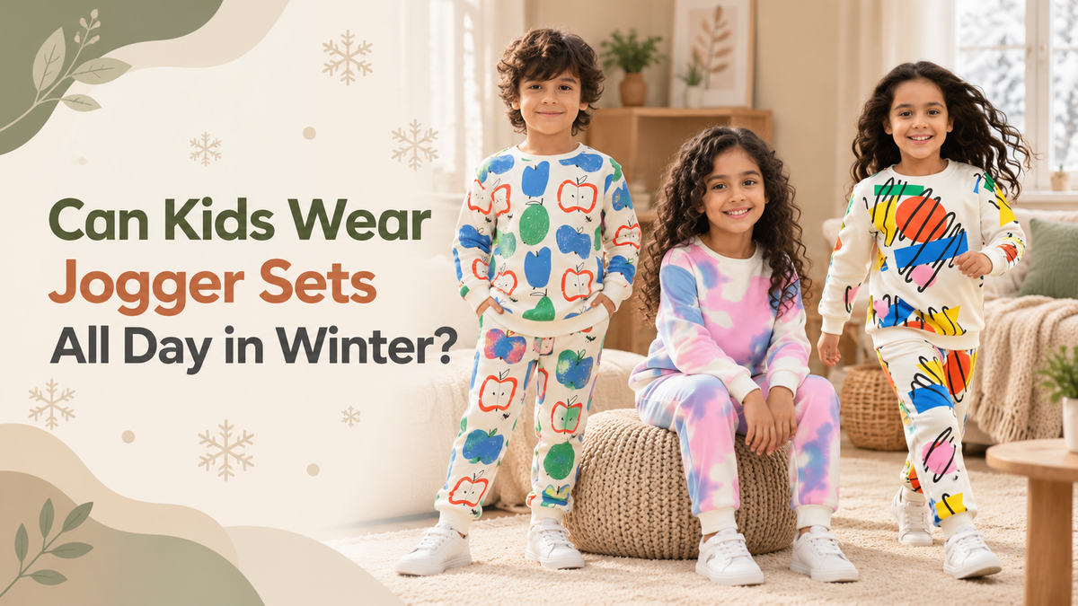 Can Kids Wear Jogger Sets All Day in Winter?