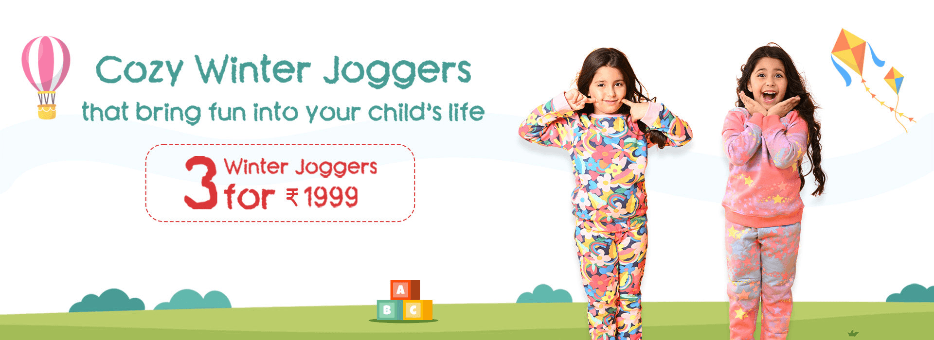 Girls Winter Joggers !! BUY ANY 3 FOR 1599 !! - Anthrilo 