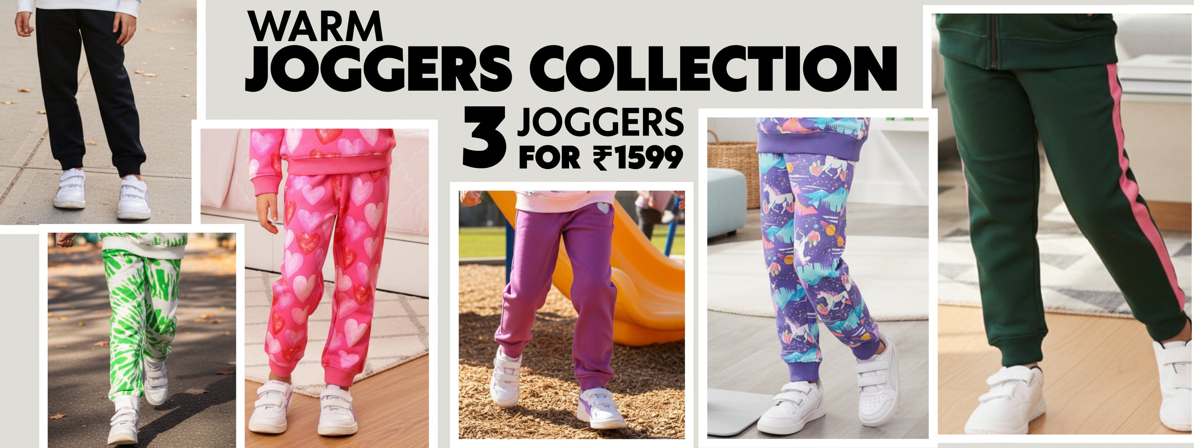 Girls Winter Joggers !! BUY ANY 3 FOR 1599 !!