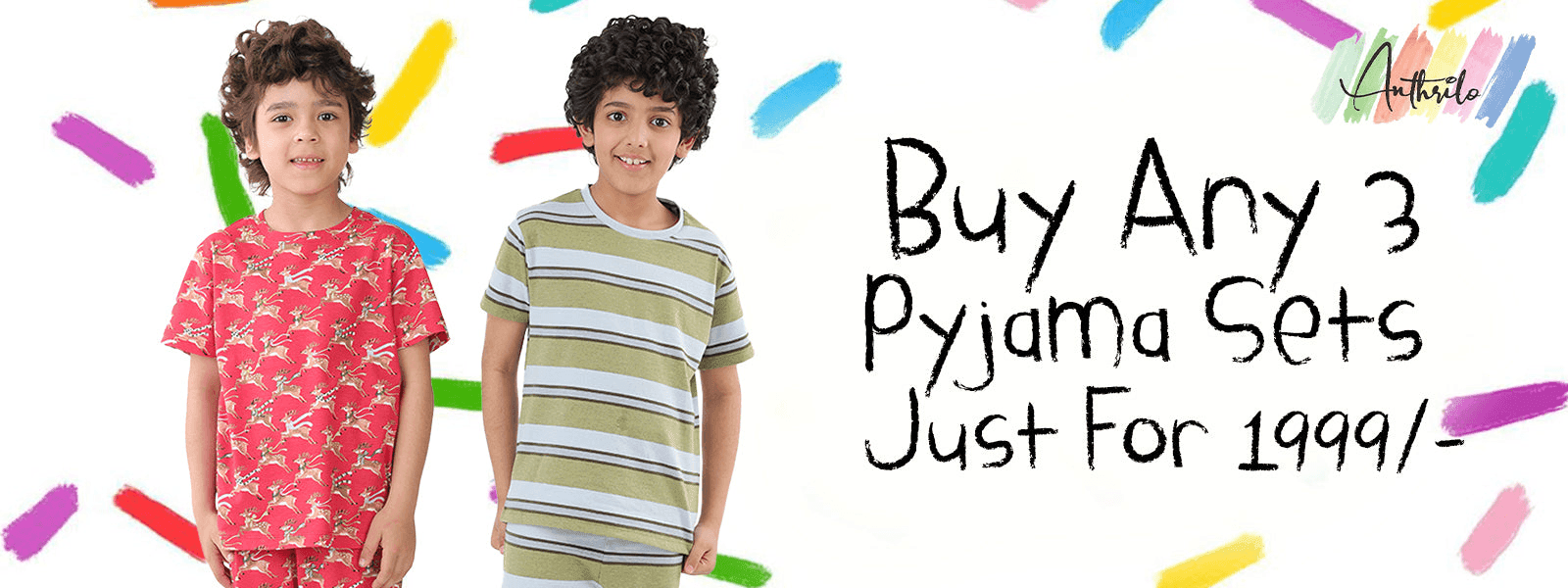 Boys Sleepwear !! BUY ANY 3 FOR 1999 !! - Anthrilo 