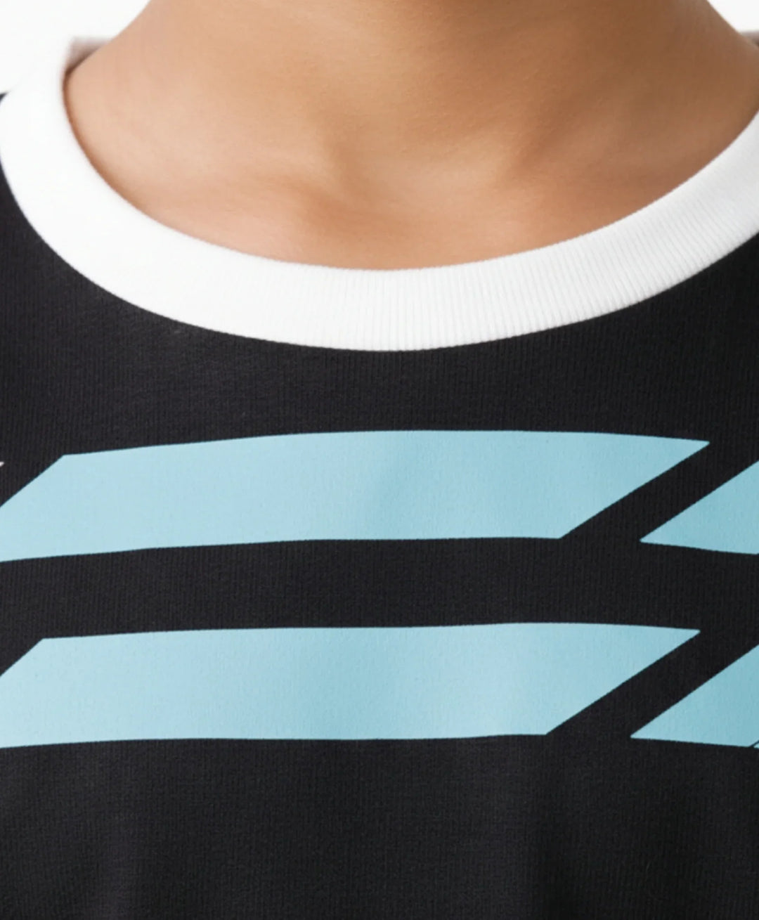 BLACK ENGLAND STRIPE SHORT SLEEVE T-SHIRT - BLACK - Anthrilo 