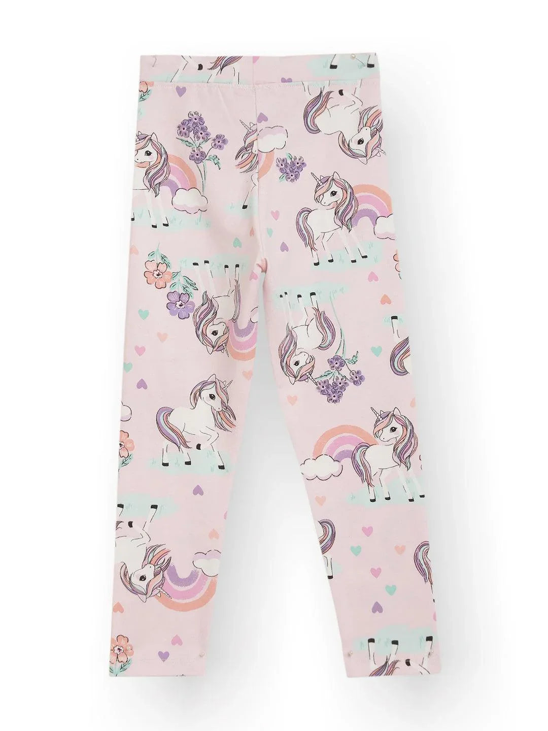 UNICORN HEARTS PINK LEGGING - PINK - Anthrilo 