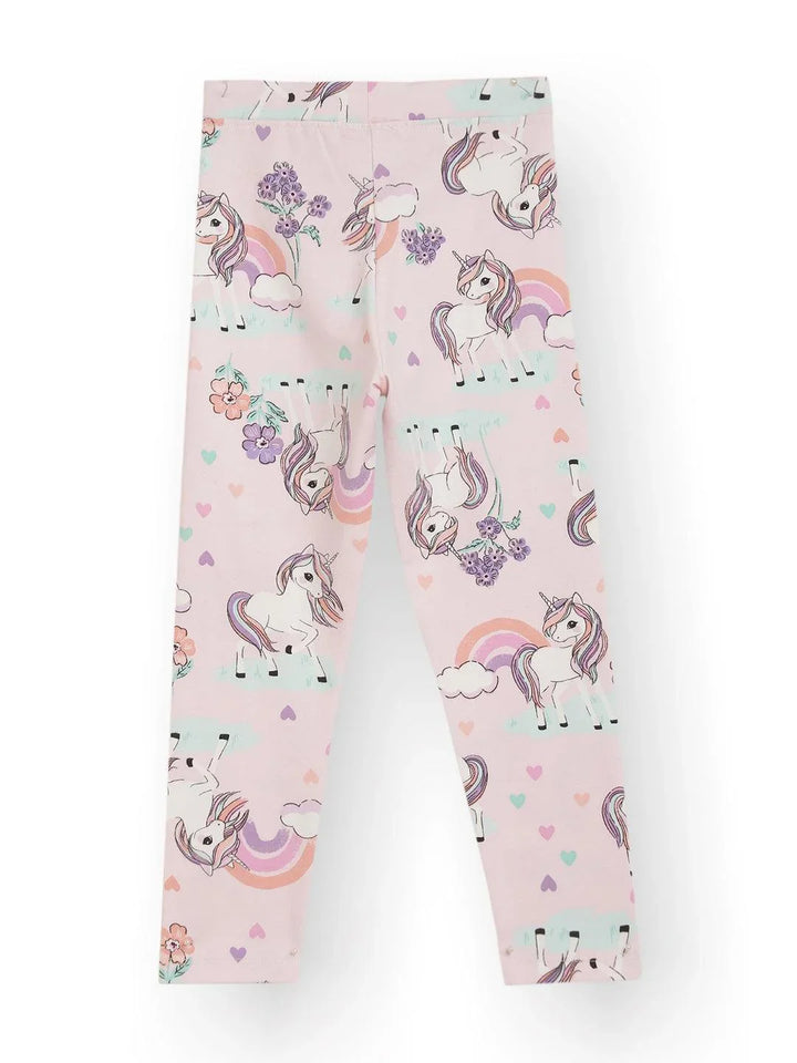 UNICORN HEARTS PINK LEGGING - PINK - Anthrilo 