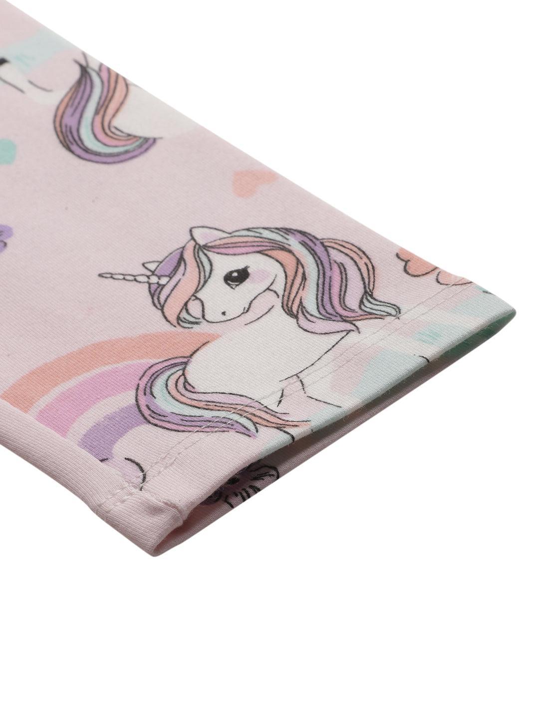 UNICORN HEARTS PINK LEGGING - PINK - Anthrilo 
