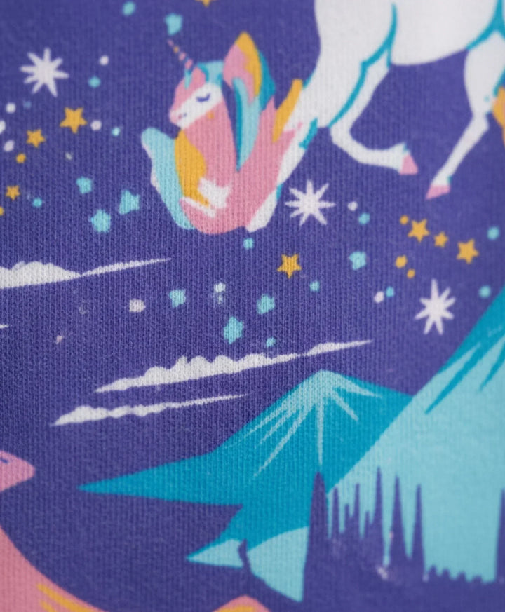 UNICORN PLANET NIGHT DRESS - PURPLE - Anthrilo 
