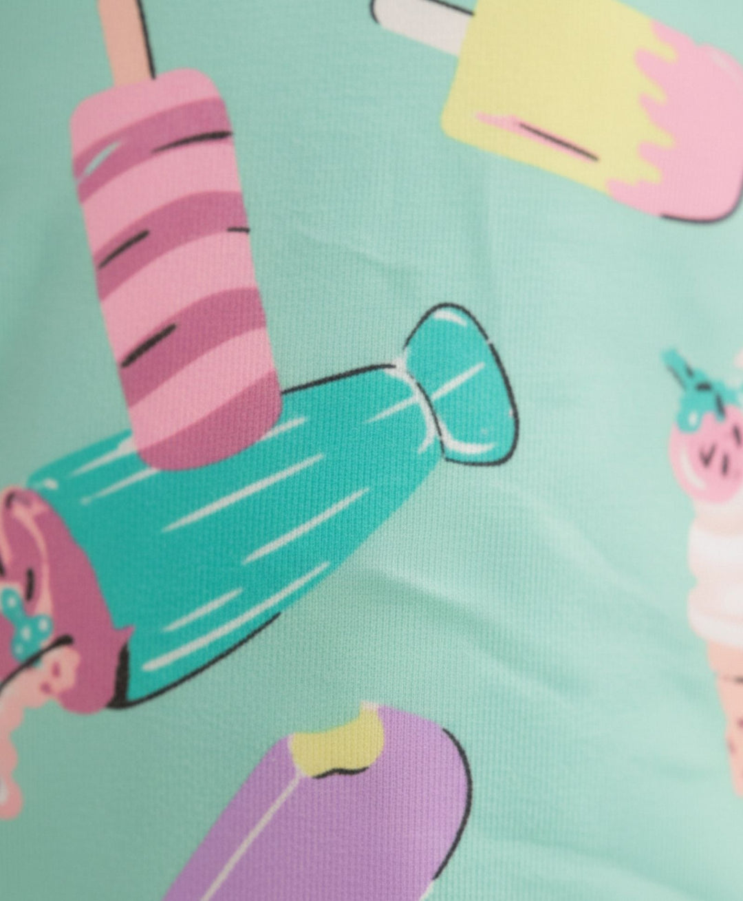 Icecream Girls Leggings - Aqua